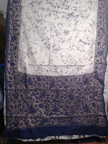 Cotton batik saree